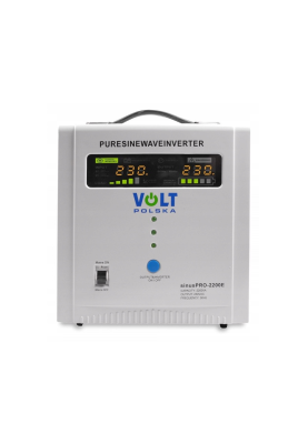 Комплект Volt Polska SINUS PRO 2200E 12/230V 1600/2200W + Акумулятор гелевий 4SUN MAXX GEL 100 Ah