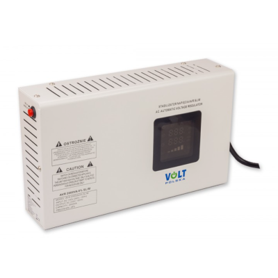 Стабілізатор напруги Volt Polska AVR 2000VA 8-11% SLIM (5AVRZS2000)