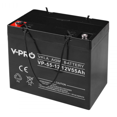 Акумулятор VOLT AGM VPRO VRLA 55Ah 12V (6AKUAGM055)