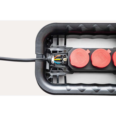 Кабельне намотування, бухта Qbrick System Custom Cable Winder + el.st. Набір (5901238260523)