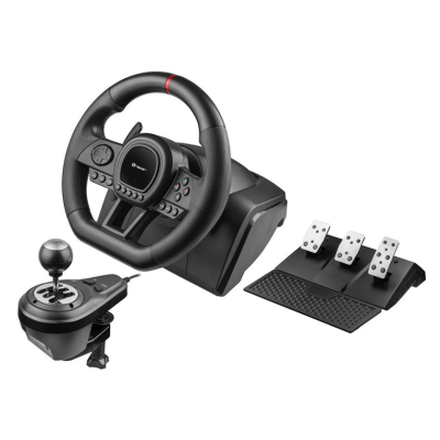 Руль з педалями та коробкою передач Tracer SimRacer 6in1 для PS4/PS3/PC/Xbox One/Xbox 360 (47345)