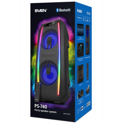 Блютус колонка SVEN PS-740 100W