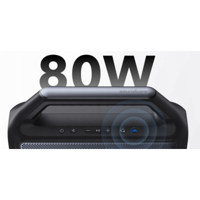 Колонка блютус Anker SoundCore Boom 2 80W Black (A3138011)