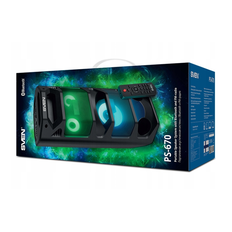 Блютус колонка SVEN PS-670 65W