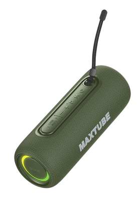 Bluetooth колонка Tracer MaxTube TWS Green 20W (TRAGLO47359)