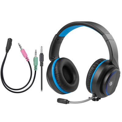 Комп'ютерна аудіо гарнітура Tracer GAMEZONE Dragon Blue LED (TRASLU46621)