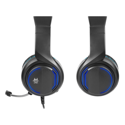 Комп'ютерна аудіо гарнітура Tracer GAMEZONE Dragon Blue LED (TRASLU46621)