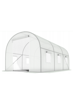 Садова теплиця парник LEOBRO Garden 6м2 White (LB-6M19W)