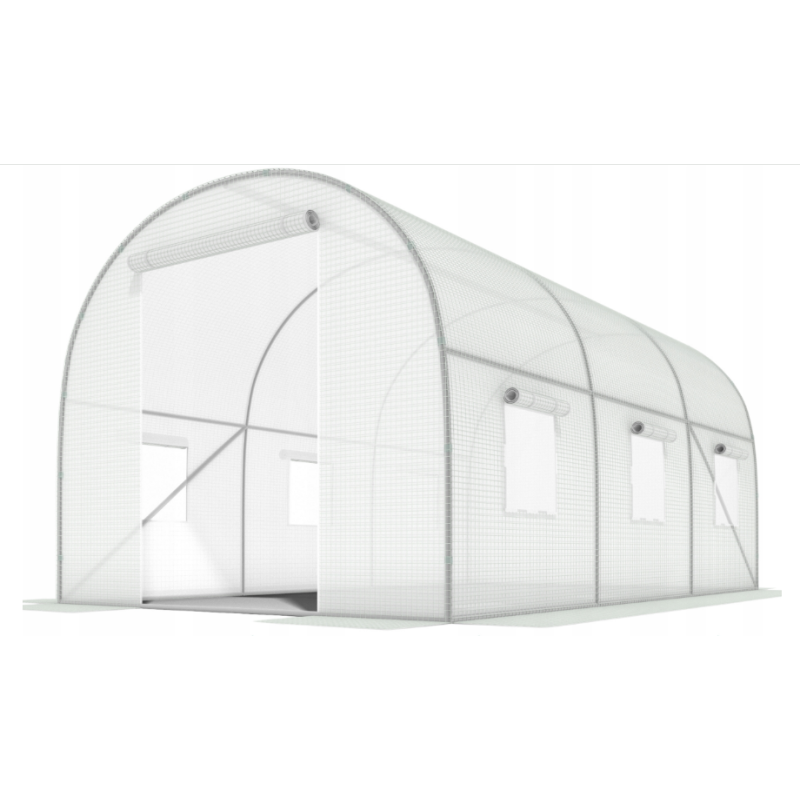 Садова теплиця парник LEOBRO Garden 6м2 White (LB-6M19W)