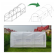 Садова теплиця парник LEOBRO Garden 6м2 White (LB-6M19W)
