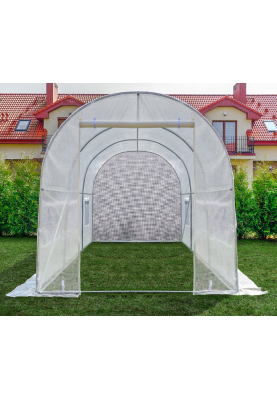 Садова теплиця парник LEOBRO Garden 6м2 White (LB-6M19W)