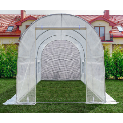 Садова теплиця парник LEOBRO Garden 6м2 White (LB-6M19W)