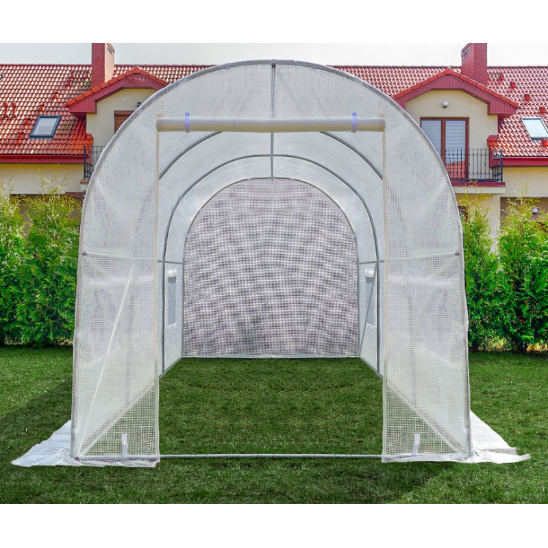Садова теплиця парник LEOBRO Garden 6м2 White (LB-6M19W)