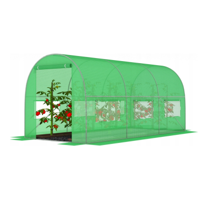 Посилена садова теплиця парник LEOBRO Garden 10м2 Green (LB-10M25)