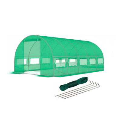 Садова теплиця парник LEOBRO Garden 18м2 Green (LB-18M19)