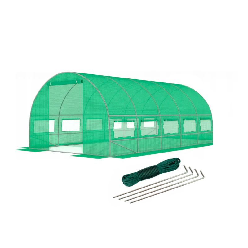 Садова теплиця парник LEOBRO Garden 18м2 Green (LB-18M19)