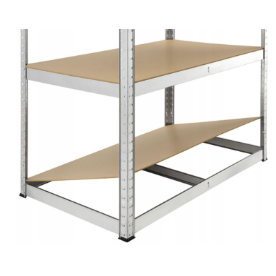 Металлический стеллаж FunFit 180x100x50 см, прочный (200 кг/полка)