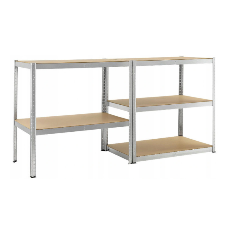 Металлический стеллаж FunFit 180x100x50 см, прочный (200 кг/полка)