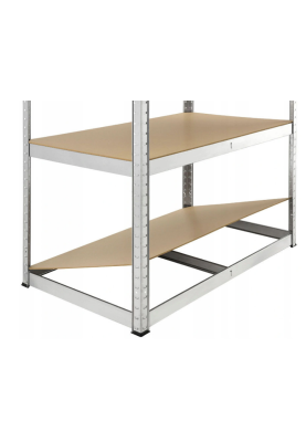 Металлический стеллаж FunFit 180x100x50 см, прочный (200 кг/полка)