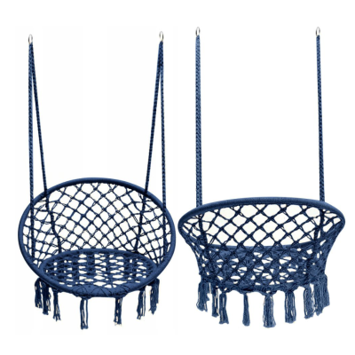 Гойдалка гніздо 110 см плетена FUNFIT Blue (2765)