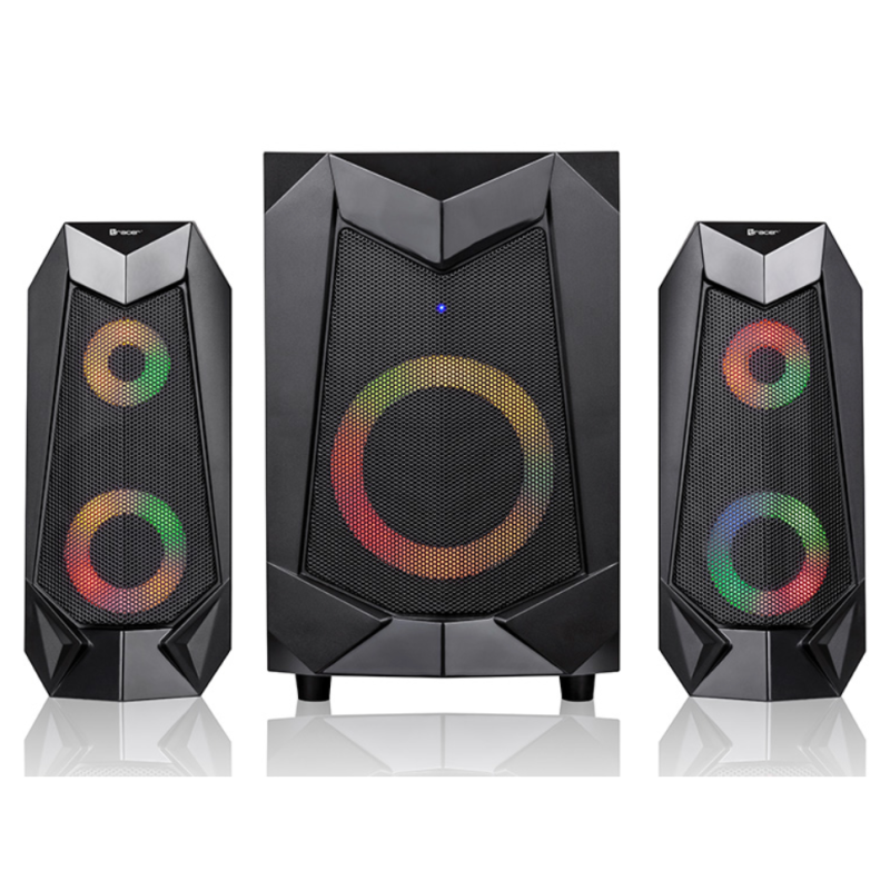 Музична система Tracer Hi-Cube RGB Flow BT 20W 2.1 (TRAGLO46497)
