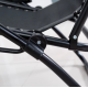Розкладне крісло шезлонг LEOBRO Zero Gravity Black (LB-ZGC-A1-BLK)