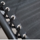 Розкладне крісло шезлонг LEOBRO Zero Gravity Black (LB-ZGC-A1-BLK)