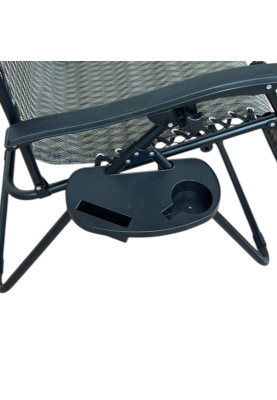 Розкладне крісло шезлонг LEOBRO Zero Gravity Plaid (LB-ZGC-A1-PLD)