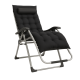 Розкладне крісло шезлонг LEOBRO Zero Gravity Premium Plus Чорне (LB-ZGC-E1-BLK)