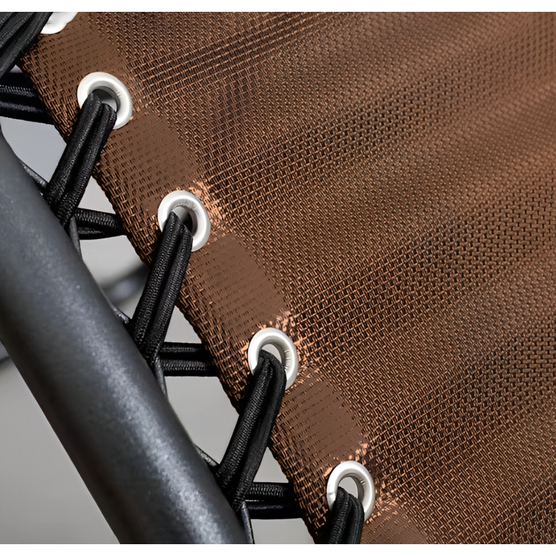 Розкладне крісло шезлонг LEOBRO Zero Gravity Brown (LB-ZGC-A1-BRN)