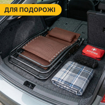 Розкладне крісло шезлонг LEOBRO Zero Gravity Brown (LB-ZGC-F1-BRN) Розкладне крісло шезлонг LEOBRO Zero Gravity Brown (LB-ZGC-F1-BRN)
