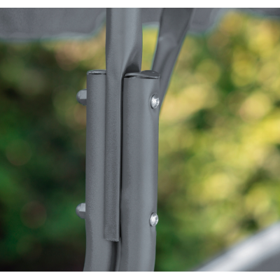 Гойдалка з подушками на 3 особи LEOBRO Relax Grey