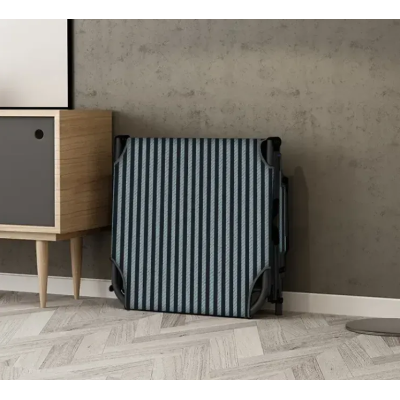 Розкладне ліжко (розкладачка) з Mesh-матрацом і подушкою LEOBRO Striped (LB-FB-A2-STR)