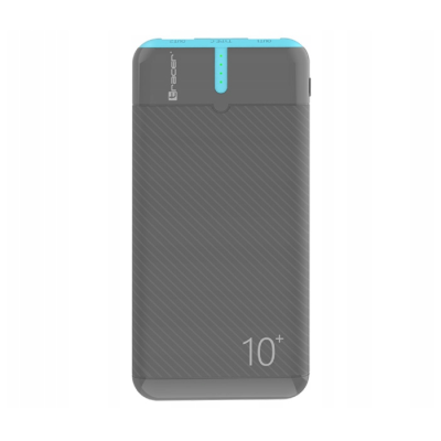 TRACER EnerGo 10000mAh Сірий/Синій Power bank (TRABAT47514)