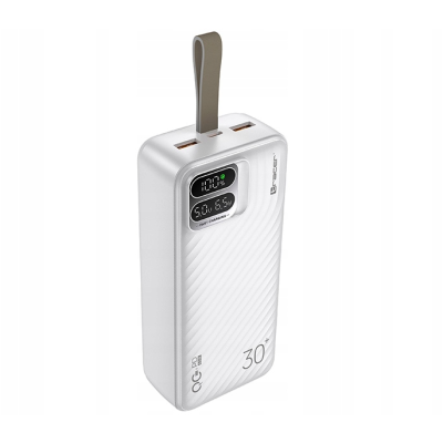 Power bank TRACER BLAZE 30000mAh 65W White (TRABAT47506)