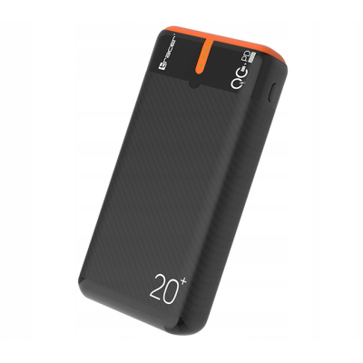 Power bank TRACER EnerGen 20000mAh PD+QC3.0 black/orange (TRABAT47516)