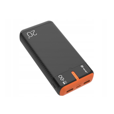 Power bank TRACER EnerGen 20000mAh PD+QC3.0 black/orange (TRABAT47516)