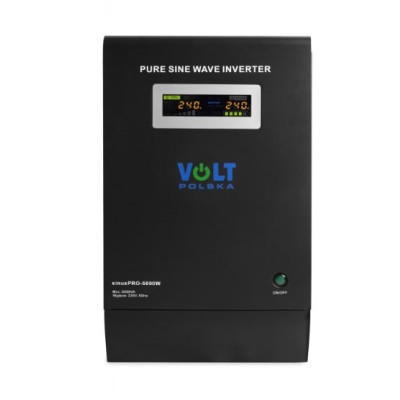 Гібридний ДБЖ/інвертор Volt Polska SINUS PRO 5000 W 48/230V 3500/5000W (3SP500048W)