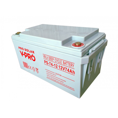 Акумулятор VOLT AGM VRLA DEEP CYCLE 74Ah 12V (6AKXDEEP07) Акумулятор VOLT AGM VRLA DEEP CYCLE 74Ah 12V (6AKXDEEP07)