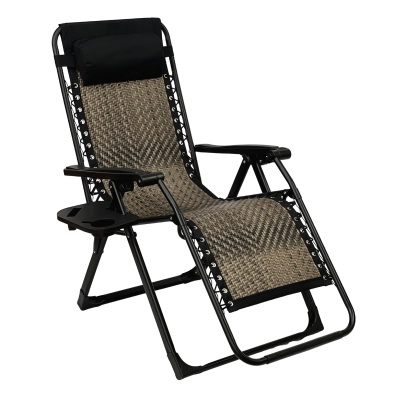 Розкладне крісло шезлонг LEOBRO Zero Gravity Premium Grey Rattan (LB-ZGC-G2-RG) Розкладне крісло шезлонг LEOBRO Zero Gravity Premium Grey Rattan (LB-ZGC-G2-RG)