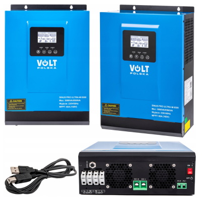 Комплект аварійного та автономного живлення VOLT SINUS PRO ULTRA 6500VA + LiFePo4 25,6V 120Ah