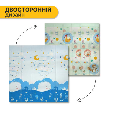 Дитячий ігровий килимок LEOBRO 180 x 200 x 1 см (LB-1034) Дитячий ігровий килимок LEOBRO 180 x 200 x 1 см (LB-1034)