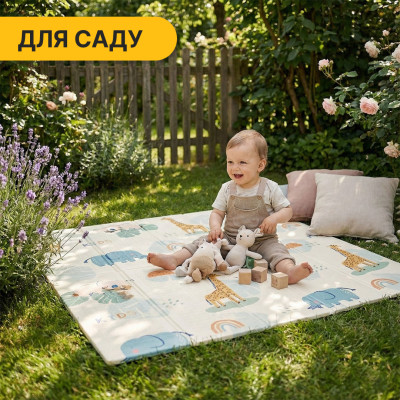 Дитячий ігровий килимок LEOBRO 180 x 200 x 1 см (LB-1031) Дитячий ігровий килимок LEOBRO 180 x 200 x 1 см (LB-1031)