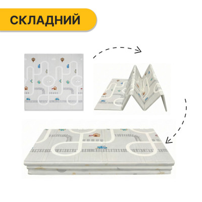 Дитячий ігровий килимок LEOBRO 150 x 180 x 1 см (LB-1017) Дитячий ігровий килимок LEOBRO 150 x 180 x 1 см (LB-1017)