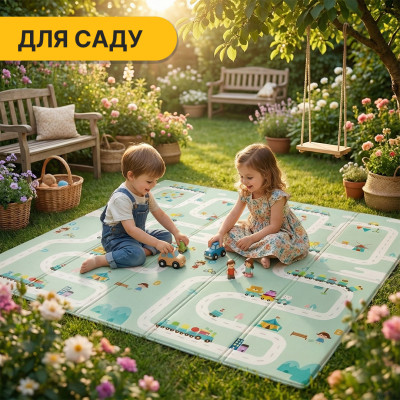 Дитячий ігровий килимок LEOBRO 150 x 200 x 1 см (LB-1028) Дитячий ігровий килимок LEOBRO 150 x 200 x 1 см (LB-1028)