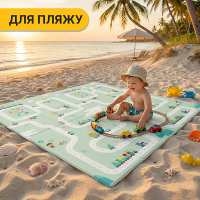 Дитячий ігровий килимок LEOBRO 150 x 200 x 1 см (LB-1028) Дитячий ігровий килимок LEOBRO 150 x 200 x 1 см (LB-1028)