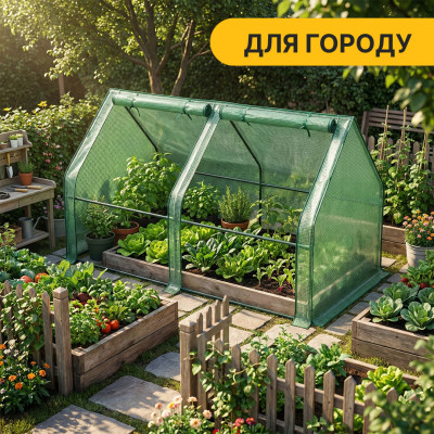 Міні-теплиця парник LEOBRO 180x90x90 см (LB-G119) Міні-теплиця парник LEOBRO 180x90x90 см (LB-G119)