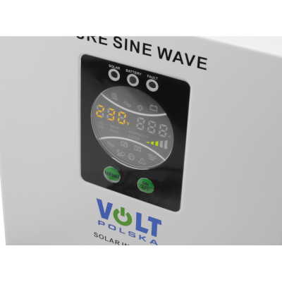 Гібридний ДБЖ/інвертор Volt Polska SINUS PRO 800 S 12/230V 500/800W + 30A MPPT (3SPS098012)