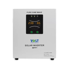 Комплект аварійного жмвлення Гібридний ДБЖ/інвертор Volt Polska SINUS PRO 1000 S + Акумулятор Volt Polska 100 Ah 12V