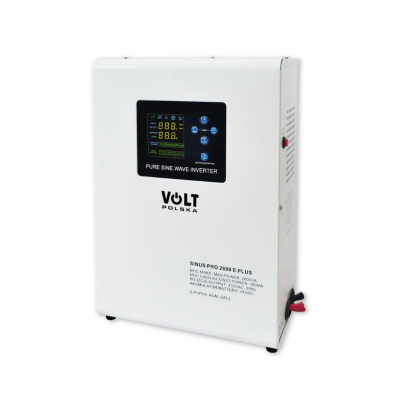 УЦІНКА! Гібридний ДБЖ/інвертор Volt Polska SINUS PRO 2600 E PLUS 24/230V 1800/2600W (3SPM26024M)